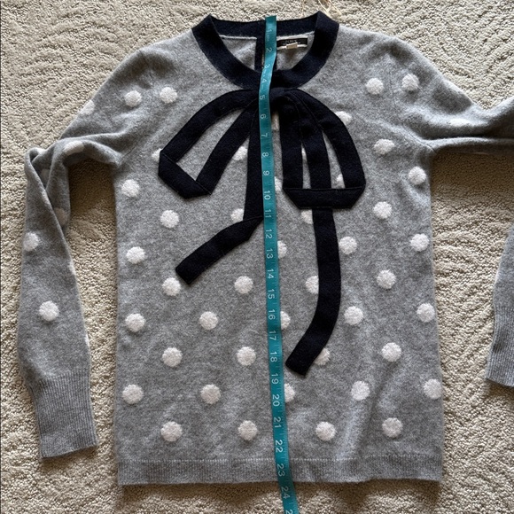 J. Crew Polka Dot Cashmere Sweater XXS - Picture 12 of 14